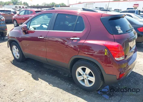 2017 Chevrolet Trax Lt из США, поврежденный, VIN 3GNCJLSB2HL251702